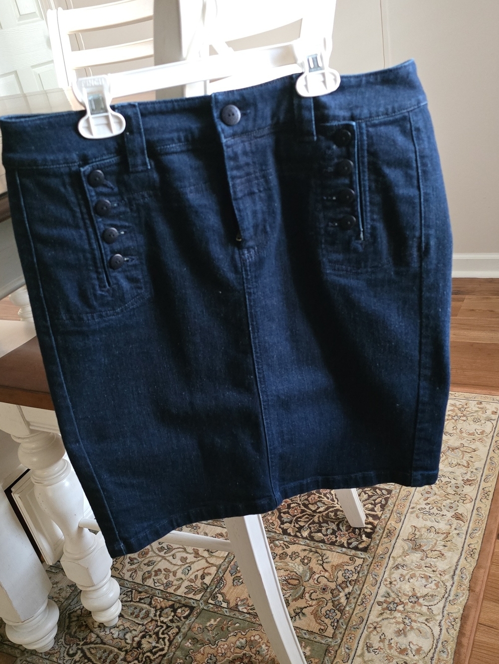 Lauren Ralph Lauren Classic Denim Skirt